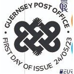 PEACE - The Highest Value of Humanity, EUROPA 2023, stamps of Guernsey