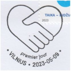 PEACE - The Highest Value of Humanity, EUROPA 2023, stamps of Lithuania