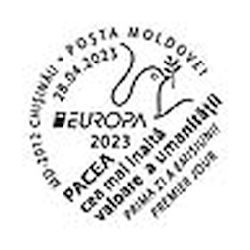 PEACE - The Highest Value of Humanity, EUROPA 2023, stamps of Moldova