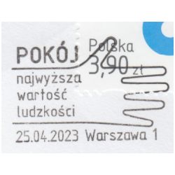 PEACE - The Highest Value of Humanity, EUROPA 2023, stamps of Poland