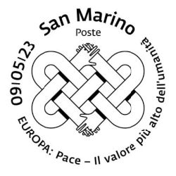 PEACE - The Highest Value of Humanity, EUROPA 2023, stamps of San Marino