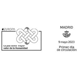 PEACE - The Highest Value of Humanity, EUROPA 2023, stamps of Spain