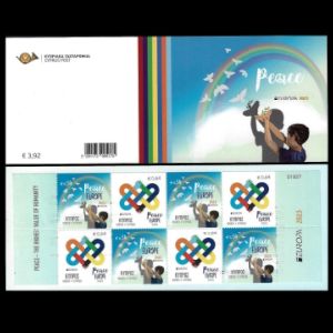 PEACE - The Highest Value of Humanity, EUROPA 2023, stamps of Cyprus