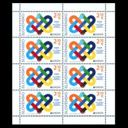 PEACE - The Highest Value of Humanity, EUROPA 2023, stamp of Slovakia