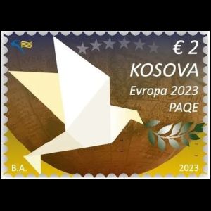 PEACE - The Highest Value of Humanity, EUROPA 2023, stamps of Kosovo