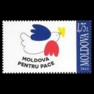 Support for Ukraine on stamps of Moldova 2022