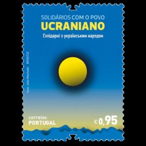 Support for Ukraine  stamps of Portugal 2022