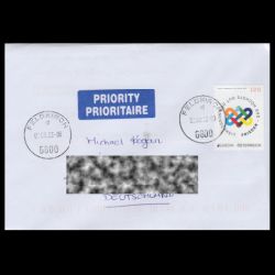 PEACE - The Highest Value of Humanity, EUROPA 2023, stamp of Austria on letter to Germany