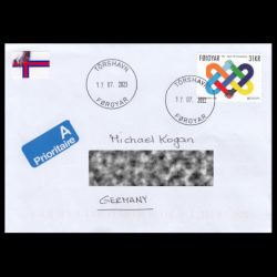 PEACE - The Highest Value of Humanity, EUROPA 2023, stamps of Faroe Islands