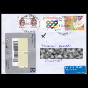 PEACE - The Highest Value of Humanity, EUROPA 2023, stamp of Gibraltar